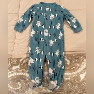 Fleece Zip Pajama